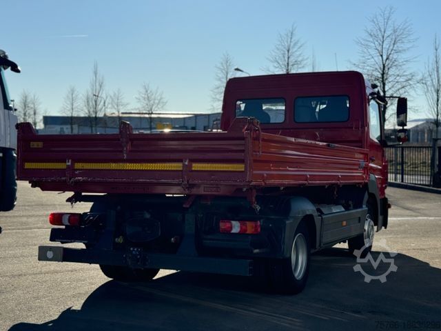 Tre-vejs tippevogn MERCEDES-BENZ ATEGO 818 / 2 x AHK / 3 SITZER / 23 TKM !