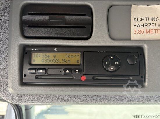 Dobozos furgon MERCEDES-BENZ ATEGO 816, SCHALTGETRIEBE, EURO 6