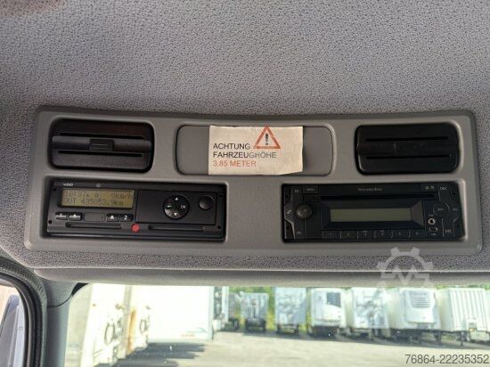 Dobozos furgon MERCEDES-BENZ ATEGO 816, SCHALTGETRIEBE, EURO 6