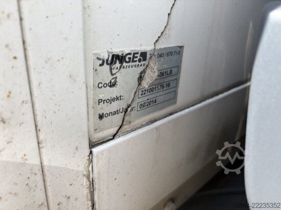 Dobozos furgon MERCEDES-BENZ ATEGO 816, SCHALTGETRIEBE, EURO 6