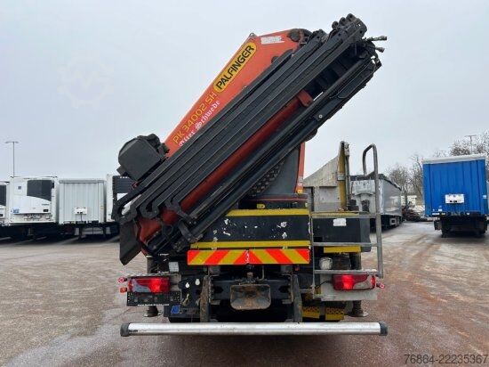 Billenő teherautó SCANIA R560CB 6X4 ZWEISEITENKIPPER MEILLER,  PALFINGER KRAN PK34002-SH, E5