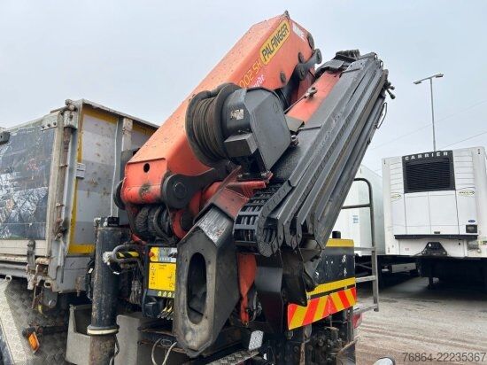 Billenő teherautó SCANIA R560CB 6X4 ZWEISEITENKIPPER MEILLER,  PALFINGER KRAN PK34002-SH, E5