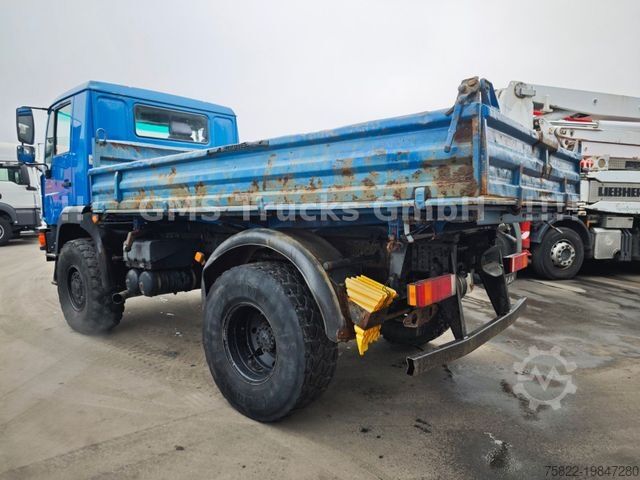 Kiepwagen MAN LE 10.180 / 4X4 ALLRAD / German / Euro 3