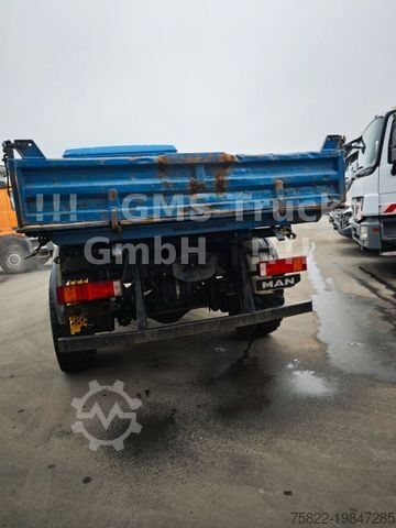 Driezijdige kipper MAN LE 10.180 / 4X4 ALLRAD / German / Euro 3