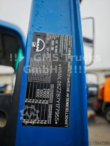 Driezijdige kipper MAN LE 10.180 / 4X4 ALLRAD / German / Euro 3