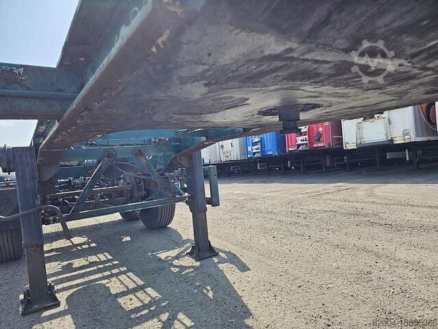 Transportasi kontainer FLANDRIA 2 AXLE 20 FT CHASSIS STEEL SUSPENSION ROR DRUM