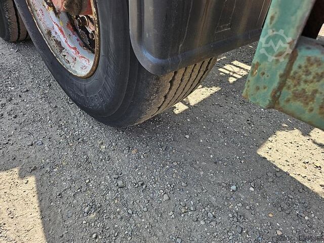 Transportasi kontainer FLANDRIA 2 AXLE 20 FT CHASSIS STEEL SUSPENSION ROR DRUM