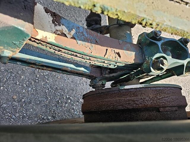Transportasi kontainer FLANDRIA 2 AXLE 20 FT CHASSIS STEEL SUSPENSION ROR DRUM