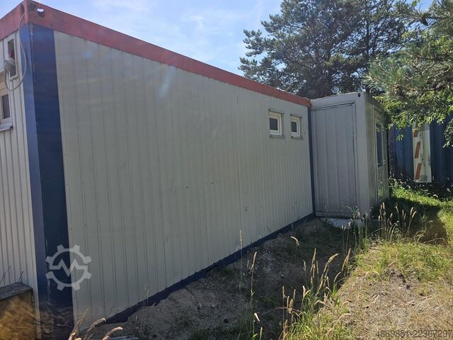 Badeværelsescontainer  20FT Sanitärcontainer mit Dusche WC