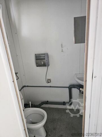 Container de birou  20FT Bürocontainer mit Küche und WC