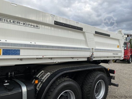 Dreiseitenkipper LKW MAN 33.520 6X6 BL NEU BORDMATIK 3 SEITEN MIT HIAB KRAN MIETKAUF MöGLICH