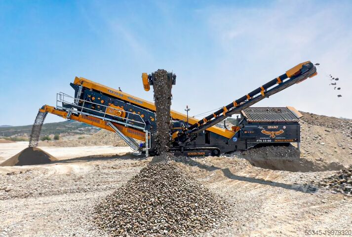 مصنع الفرز 500-600 TPH tracked screening plant 500-600 TPH tracked screening plant