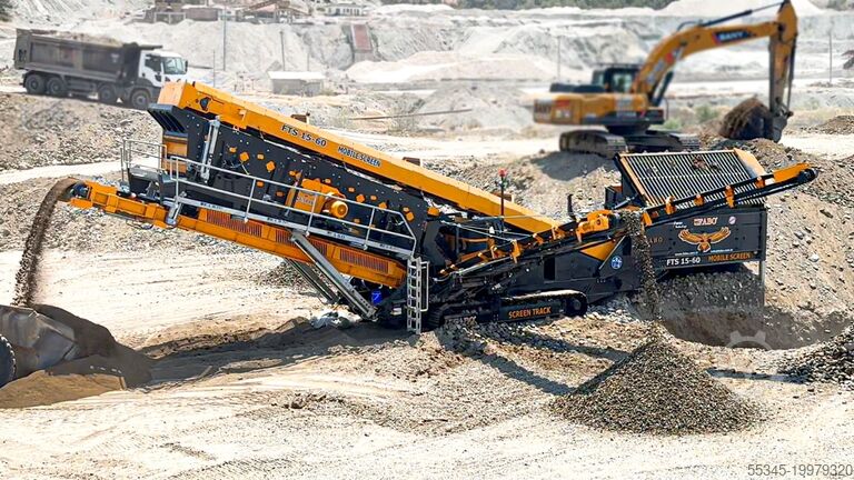 مصنع الفرز 500-600 TPH tracked screening plant 500-600 TPH tracked screening plant