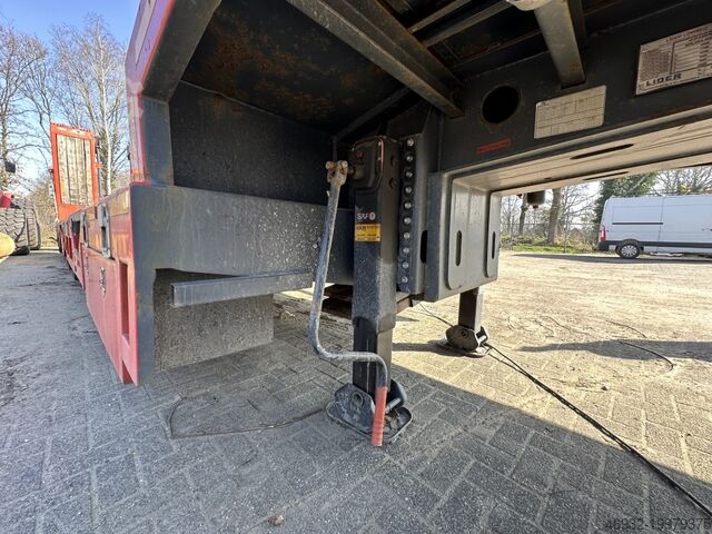 Prívesy s nízkym nakladačom pre stavebné stroje Lider LDR3L