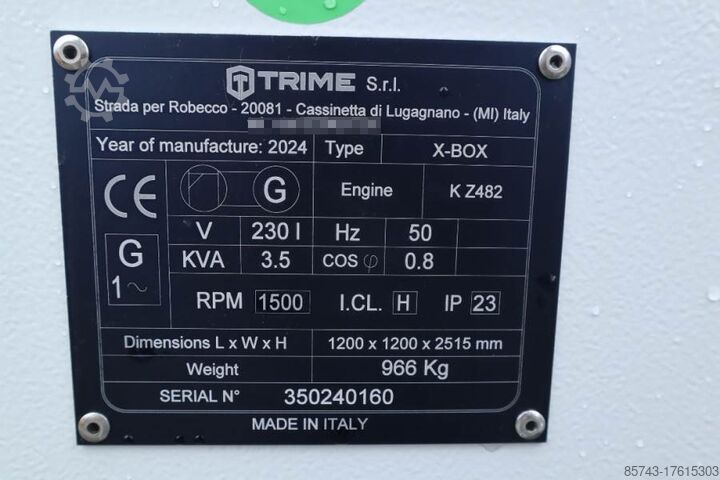 Light tower Trime X-BOX 4x320 LED Valid inspection, *Guarantee
