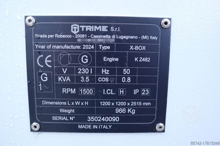 Šviesos bokštas Trime X-BOX 4x320 LED Valid inspection, *Guarantee