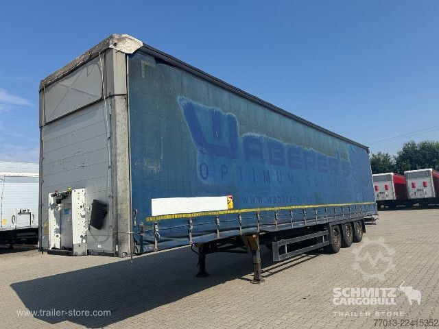 Semi-reboque aberto com lona Schmitz Cargobull Curtainsider Mega