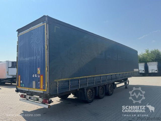 Semi-reboque aberto com lona Schmitz Cargobull Curtainsider Mega