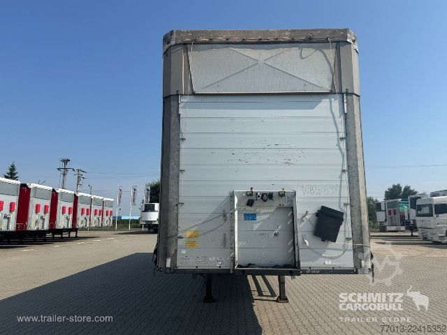 Semi-reboque aberto com lona Schmitz Cargobull Curtainsider Mega