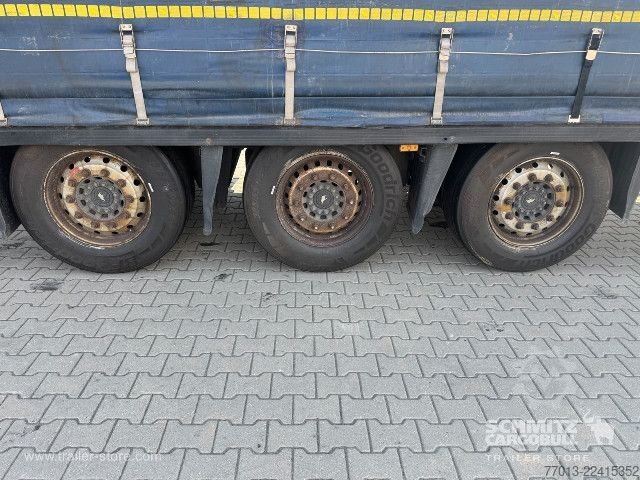 Semi-reboque aberto com lona Schmitz Cargobull Curtainsider Mega