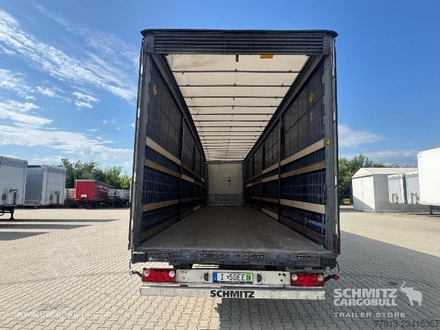Semi-reboque aberto com lona Schmitz Cargobull Curtainsider Mega