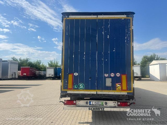 Semi-reboque aberto com lona Schmitz Cargobull Curtainsider Mega