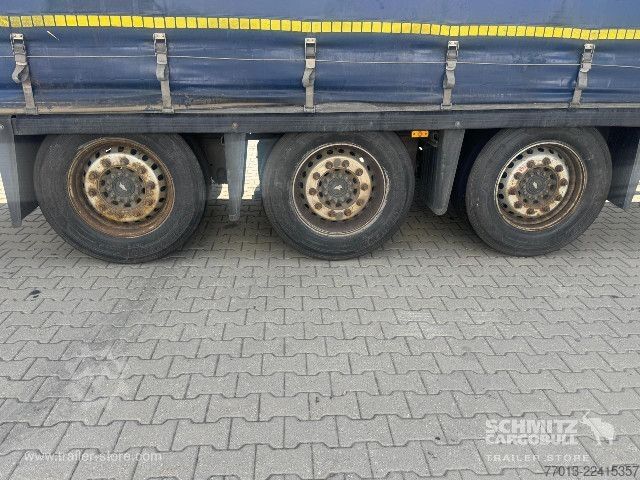 Semi-reboque aberto com lona Schmitz Cargobull Curtainsider Mega