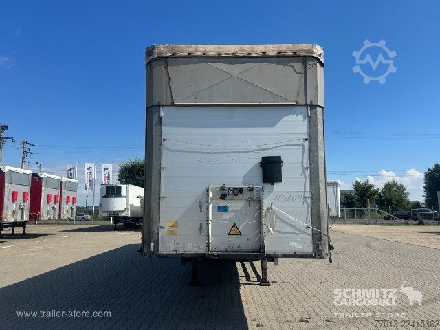 Semi-reboque aberto com lona Schmitz Cargobull Curtainsider Mega