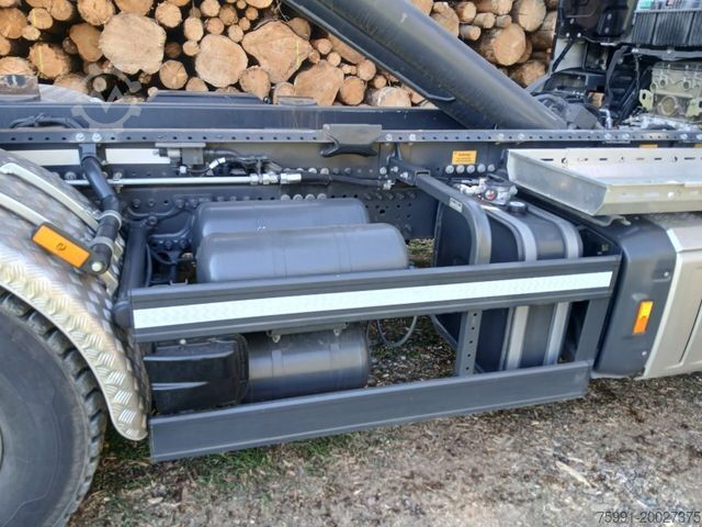 Камион с кука за контейнери MERCEDES-BENZ Arocs 5 2648 Meiller Hakenlift 21-60 neuwertig