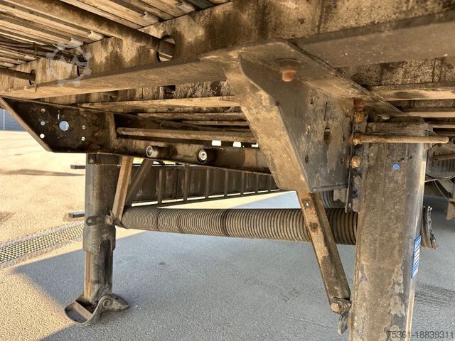 Semirremolque con piso móvil FLIEGL Schubboden SDS 390 92 m3 SAF Liftachse