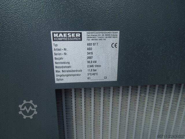 Schraubenkompressor Kaeser ASD57T