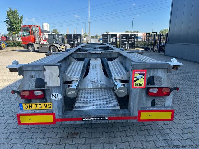 Transporte de contenedores Van Hool 3-ASSIGE OPLEGGER 20FT/30FT ADR CHASSIS / galva...