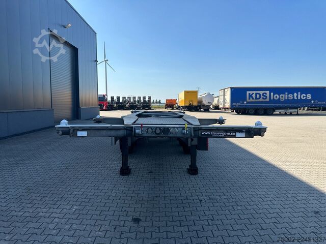 Transporte de contenedores Van Hool 3-ASSIGE OPLEGGER 20FT/30FT ADR CHASSIS / galva...