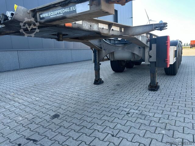 Transporte de contenedores Van Hool 3-ASSIGE OPLEGGER 20FT/30FT ADR CHASSIS / galva...