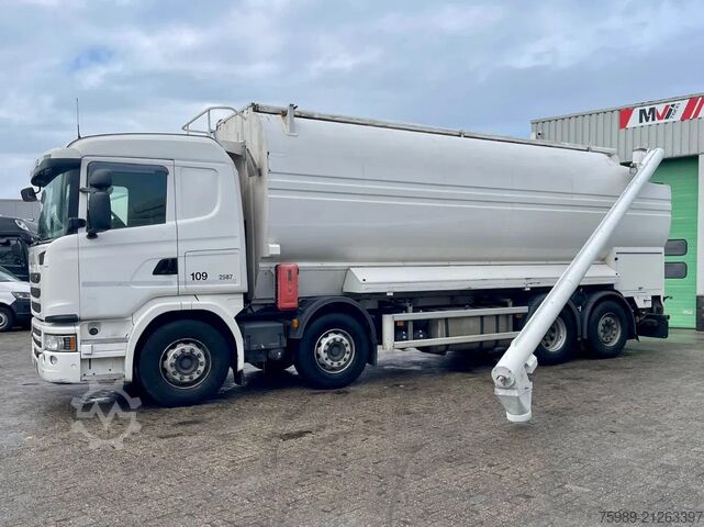 Silo Scania G450 AUGER + AIR, , 6 COMP., RETARDER, RADIOCON...