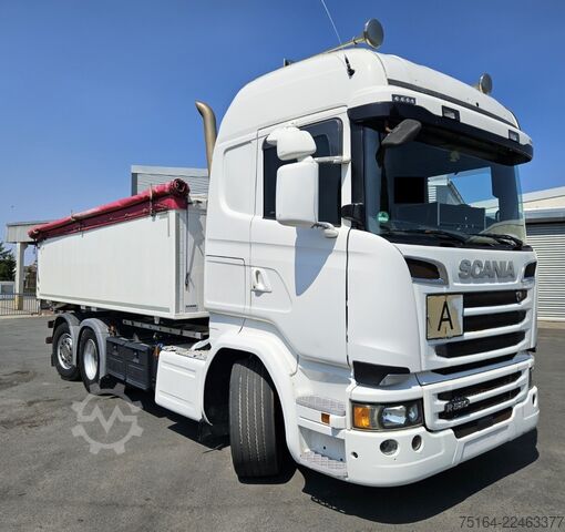 Kipper LKW SCANIA R 520 6x2 Nachlauflenkachse