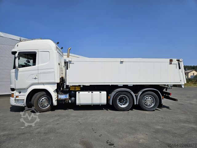 Kipper LKW SCANIA R 520 6x2 Nachlauflenkachse
