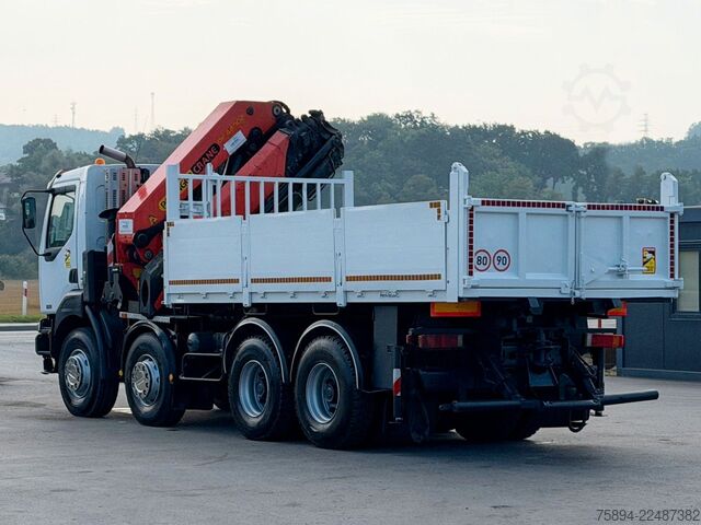 Kamionska dizalica RENAULT KERAX 420 DCI *KIPPER 5,35m + PK 44 002/FUNK*8x4