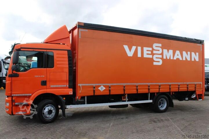 Плъзгащ се брезент MAN TGM 12.250 + EURO 6 + manual + LIFT + BE apk 18...