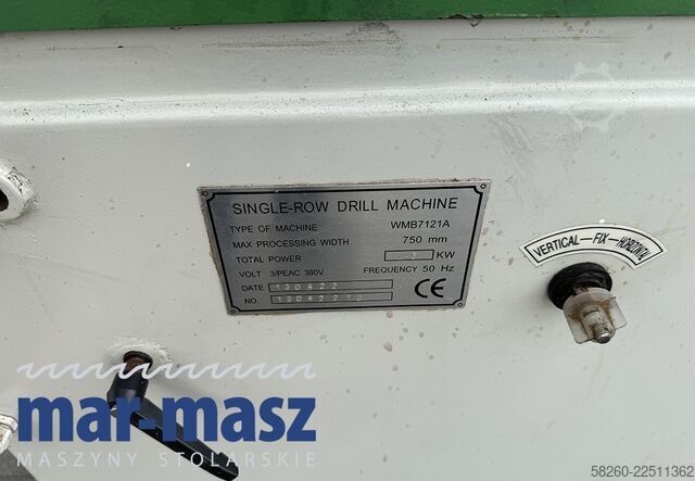 Πολυάξονο τρυπάνι με 21 άξονες  WMB7121A