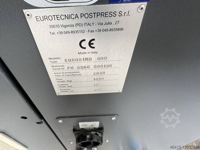 Mükemmel cilt Heidelberg Eurobind 600
