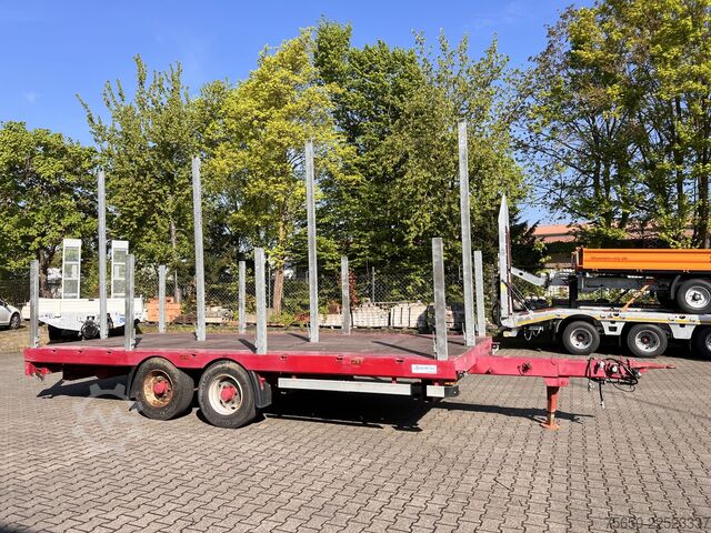 Otvorena prikolica Auwärter X-LTL110  Tandempritsche, ausziehbar