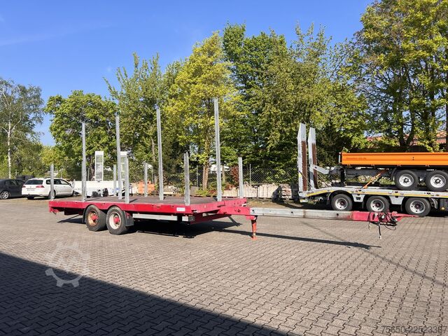 Otvorena prikolica Auwärter X-LTL110  Tandempritsche, ausziehbar