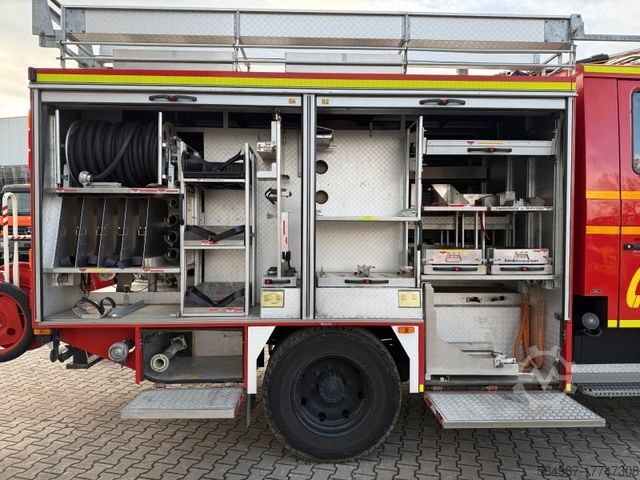 LKW mit Kofferaufbau MAN 12.222 Feuerwehr-LKW LF16 4x4 Allrad Expedition