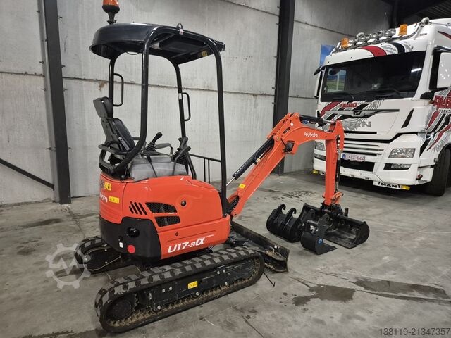 Mini excavator Kubota U17-3α