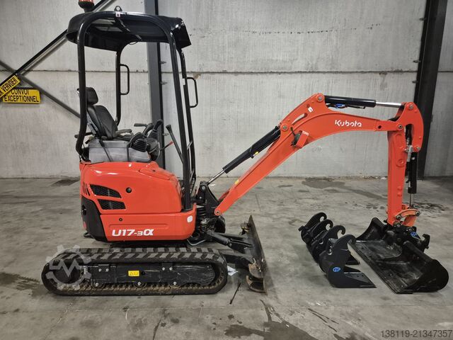 Mini excavator Kubota U17-3α
