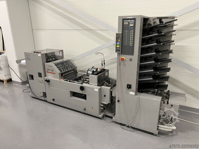 Brochureproductielijn Horizon MC-80a + SPF-10II + FC-10II Booklet Making Line