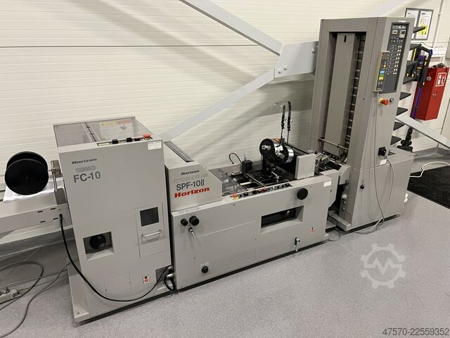 Brochureproductielijn Horizon MC-80a + SPF-10II + FC-10II Booklet Making Line