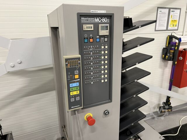 Brochureproductielijn Horizon MC-80a + SPF-10II + FC-10II Booklet Making Line