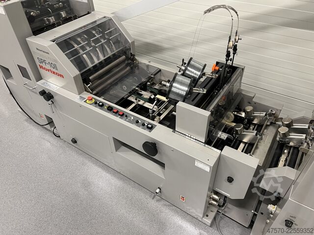 Brochureproductielijn Horizon MC-80a + SPF-10II + FC-10II Booklet Making Line